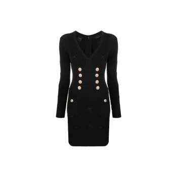 PINKO SS22 Long Sleeved Dresses Women's Black
