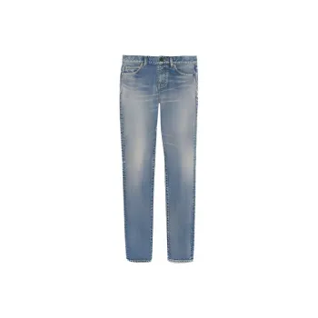 SAINT LAURENT Low Rise Slim Fit Jeans
