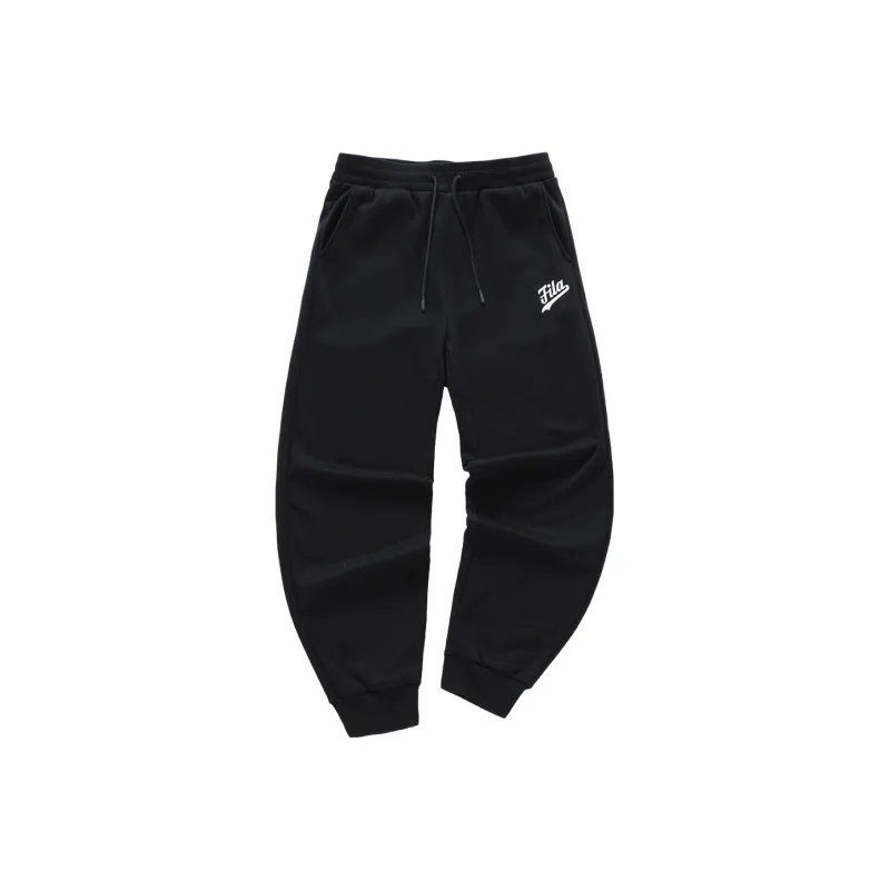 FILA FUSION Knitted Sweatpants Women's Black-0