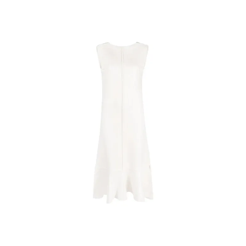 JIL SANDER Sleeveless Dresses Women's White-0
