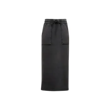 ONLY Denim Long Skirts Women's H1Z Black