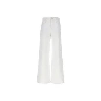 ISABEL MARANT Lemony Wide Leg Jeans