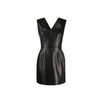 VERSACE Sleeveless Dresses Women's Brown