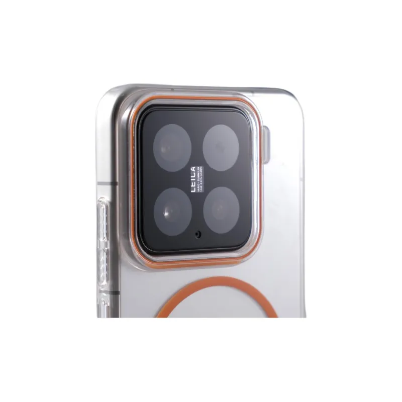 DEPA PC Material Transparent Thin Ring Magnetic Phone Cases Compatibility Xiaomi 13 15 Collection Minimalist-1