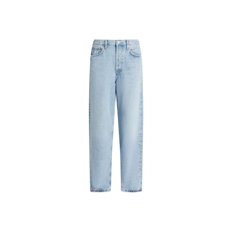 AGOLDE Low Waisted Straight Leg Jeans-0