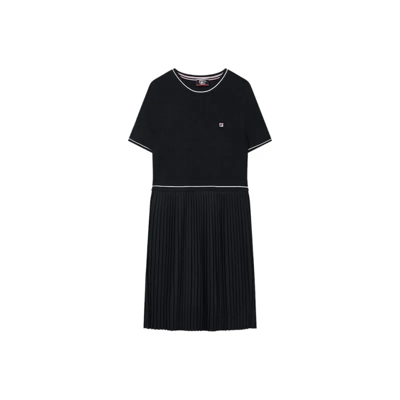 FILA Short Sleeved Dresses Women's Legend Blue-0