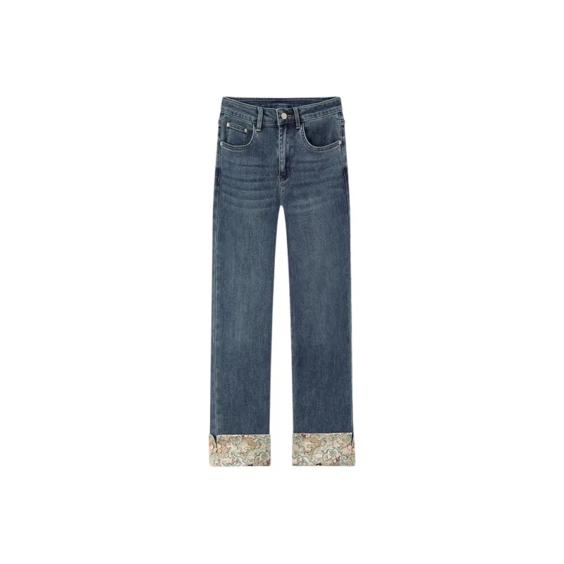 EICHITOO Jeans Women's Blue-0