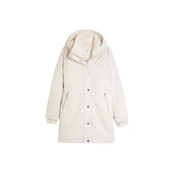 Hollister Puffer Jacket Women's Light Beige