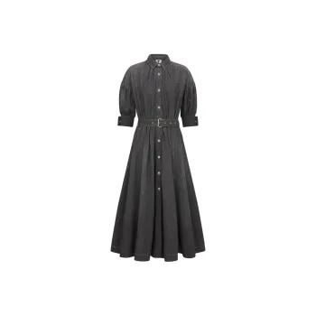 DIOR FW24 Short Sleeved Dresses Women's Black