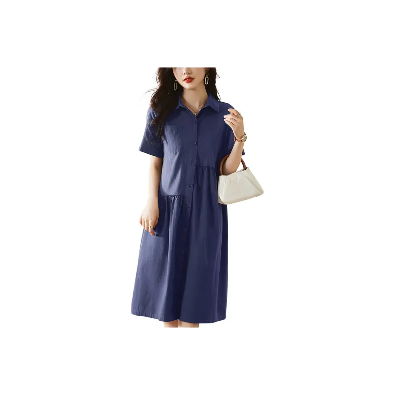 Mula Short Sleeved Dresses Women's-6
