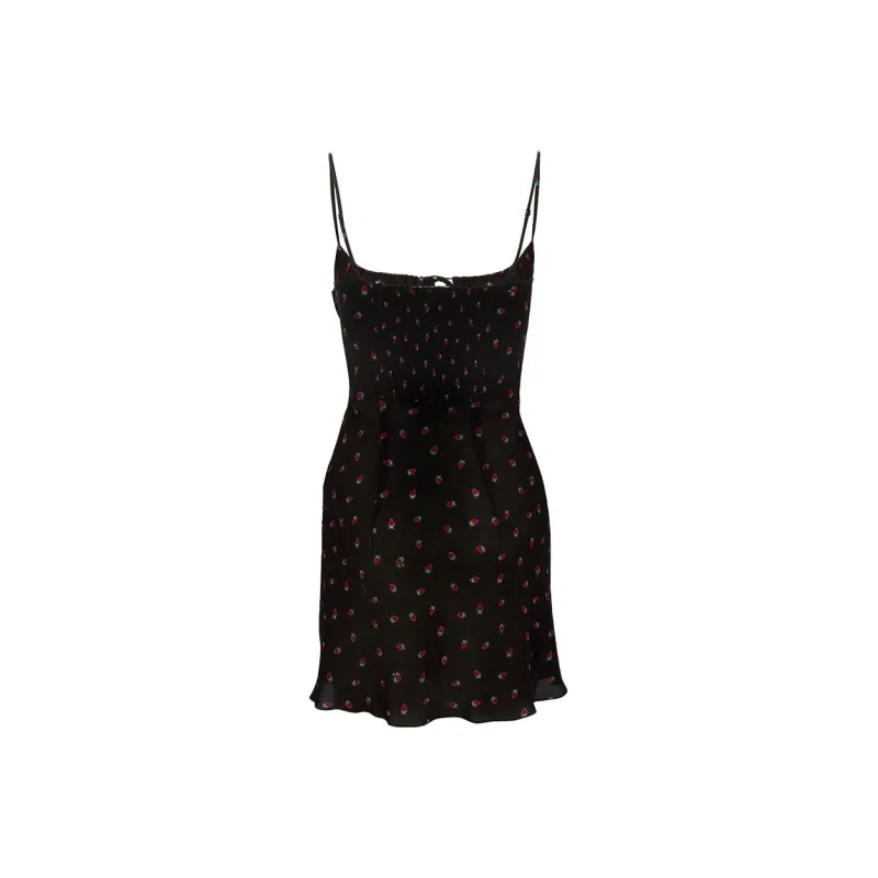 Realisation Par Slip Dress Women's Black-0
