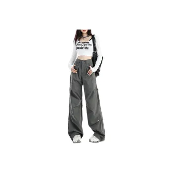 Concubine Zhu Casual Pants Women's Gray