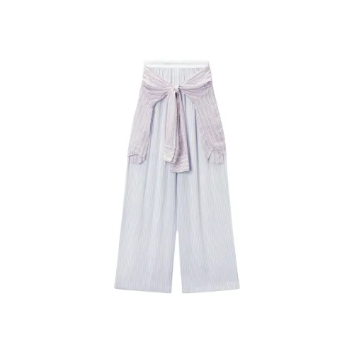 Alexander Wang Boxer Pant W/ Prestyled Shirt Blue Multi
