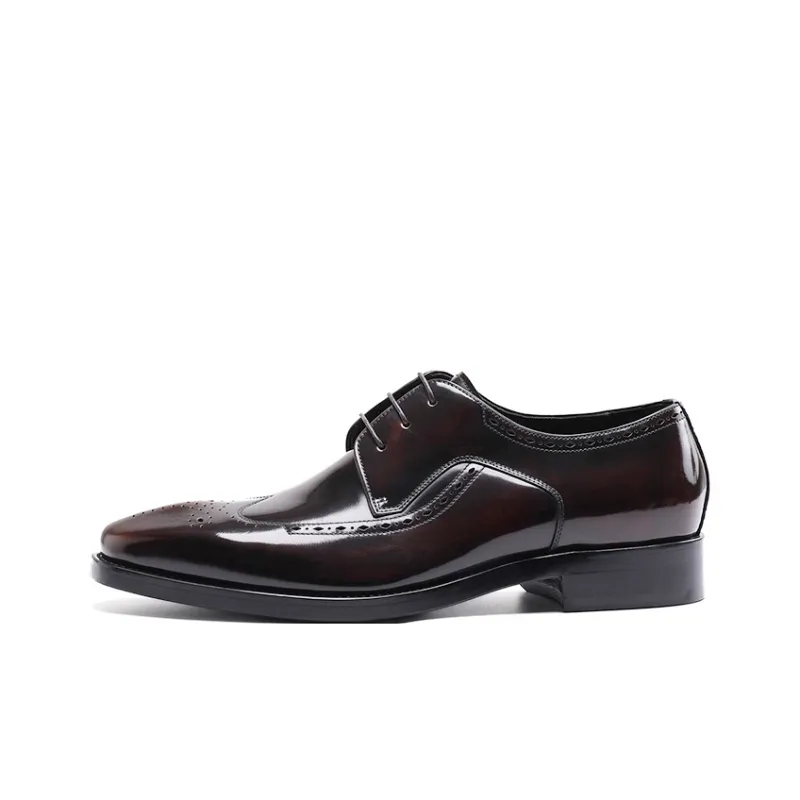 Bansley Dress Shoes Men Low Top-4