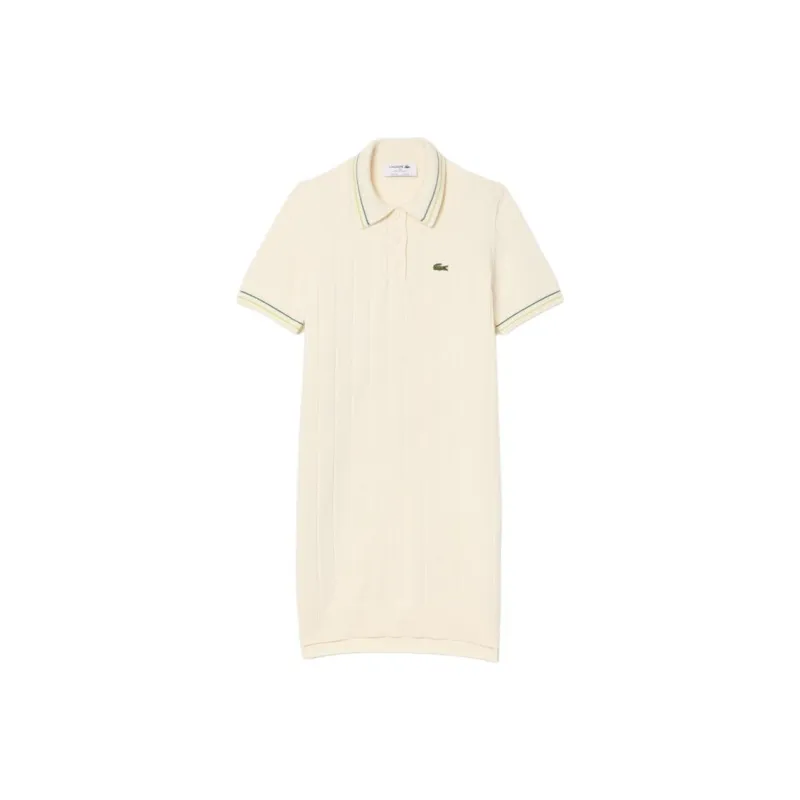 LACOSTE Short sleeved Polo Minidress-0