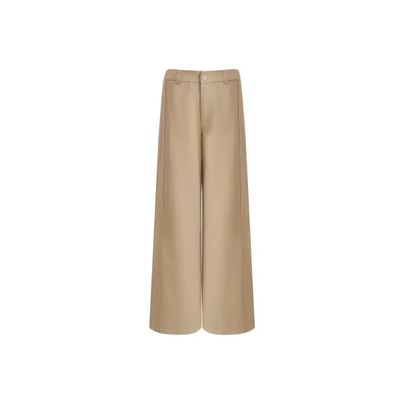 ELEVEN SLEEP Casual Pants Women's Khaki-0