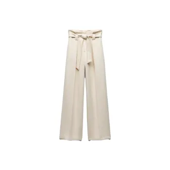ZARA Suit Trousers Women's White