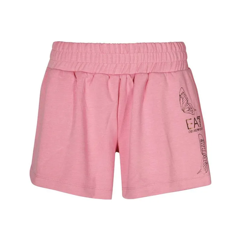 EMPORIO ARMANI EA7 Casual Shorts Women's Pink-0