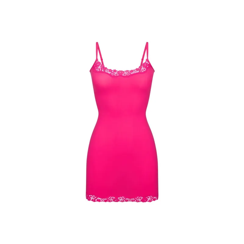 Skims Slip Dresses Women's Neon Rose-0