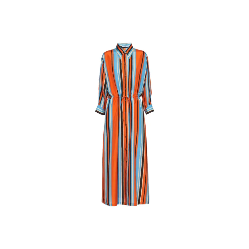 PRADA SS22 Long-Sleeved Dresses Women's Multicolor-0