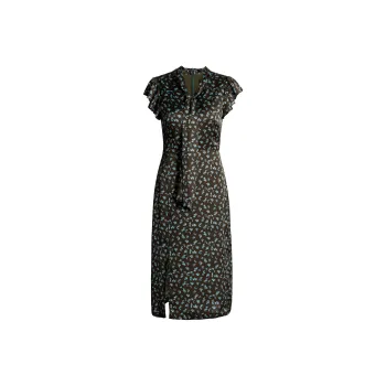 ROEYSHOUSE Short Sleeved Dress Women's Multicolor