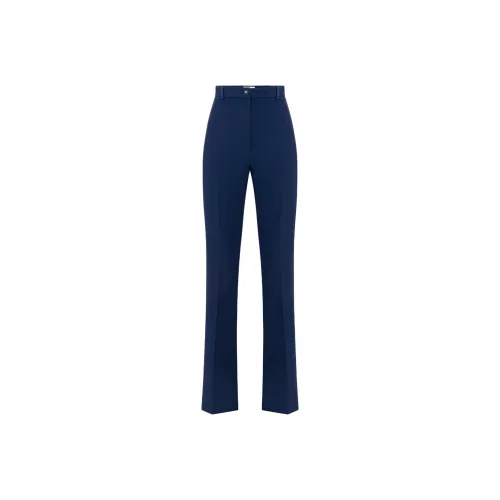 Elisabetta Franchi Satin Bands Crêpe Tuxedo Trousers
