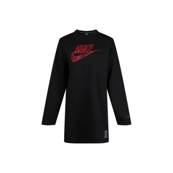 Nike Long Sleeved Dresses Women's Black