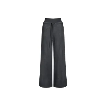 HUFFNPUFF Casual Pants Unisex Textured Heather Gray
