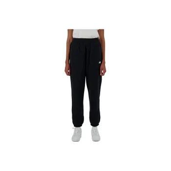 New Balance Sport Essentials Fleece Jogger Knitted Sports Pants Women's Black