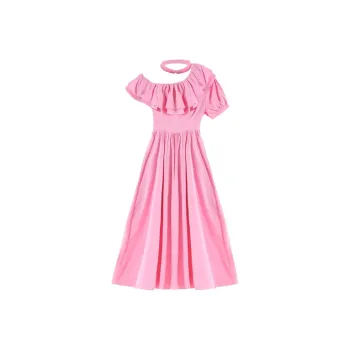 Incolore Short Sleeved Dresses Women's Rose Red