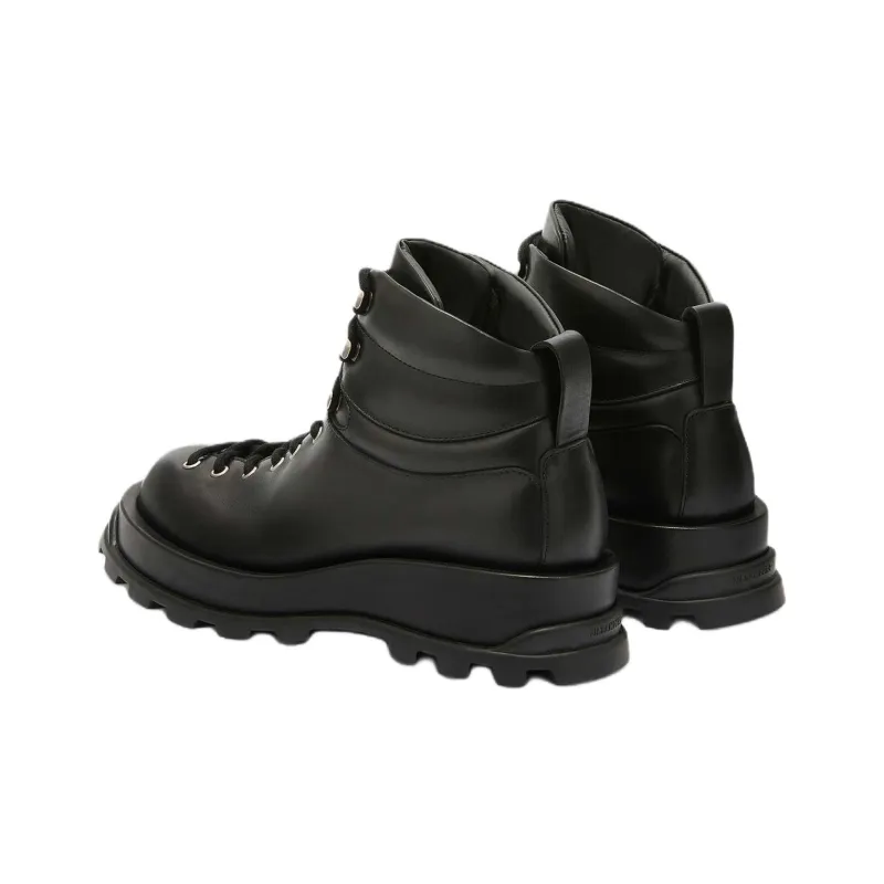 JIL SANDER Round Toe Ankle Boots Women's-3