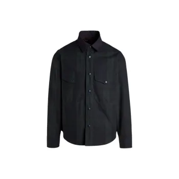 MANIFATTURA CECCARELLI SS25 Heavy Shirt Jackets & Coats Men's Black