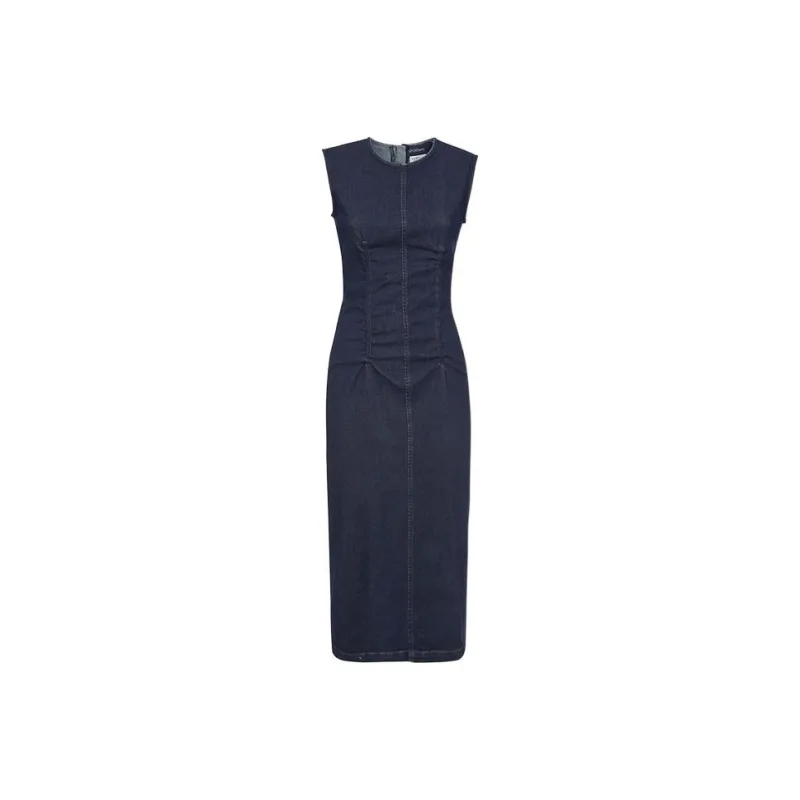 SportMax Nectar Denim Dress-0