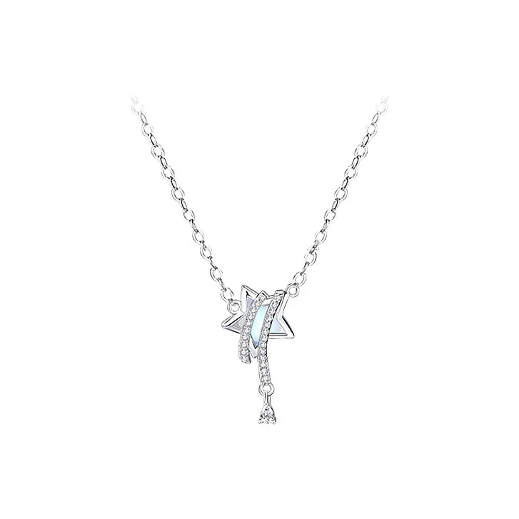 R Z Y S925 Silver Necklaces Women's-0