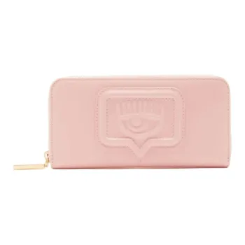 CHIARA FERRAGNI Eco Leather Wallet Women's Pink