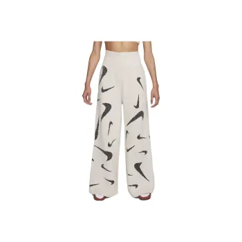 Nike Sportswear Phoenix Cozy Bouclé Wide Leg Knit Pants Beige