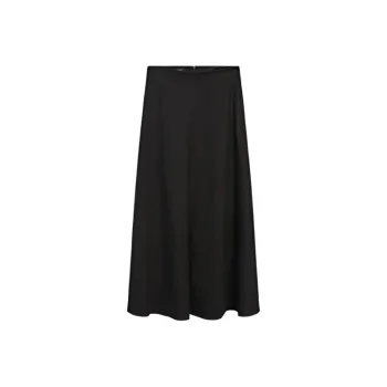 Massimo Dutti Knit Long Skirts Women's Black