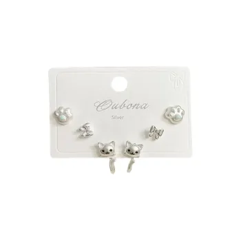 Universe Search Alloy Stud Earrings Women's
