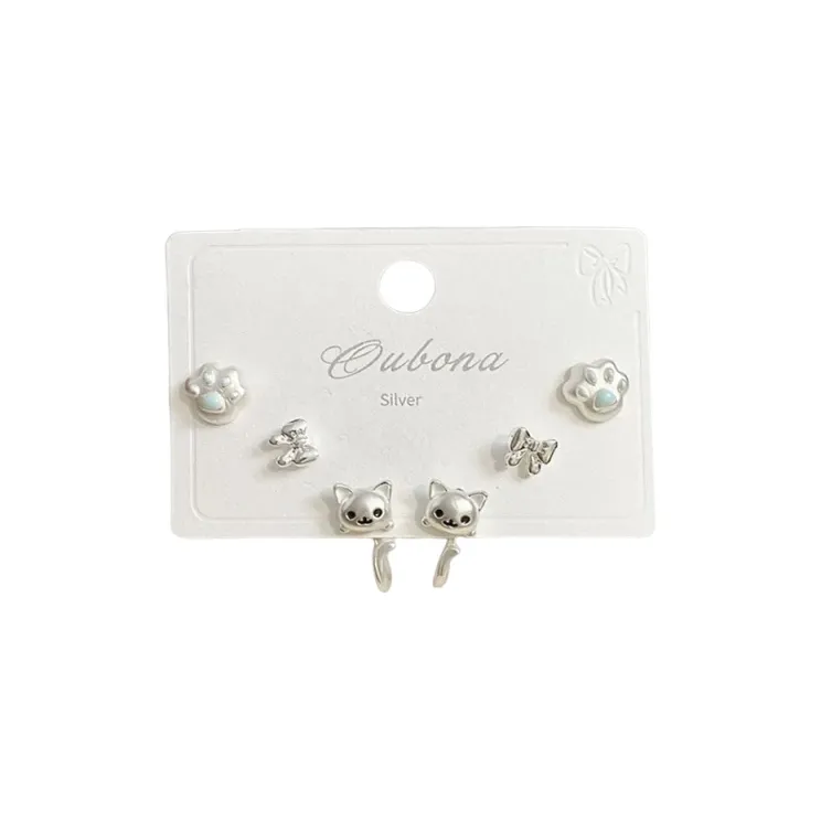 Universe Search Alloy Stud Earrings Women's-0
