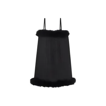 SAINT LAURENT SS21 Sleeveless Dress Women's Black