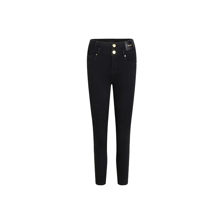 LIUREGALI Jeans Women's Black-0