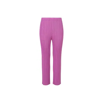 PLEATS PLEASE ISSEY MIYAKE Casual Pants Women's Purple