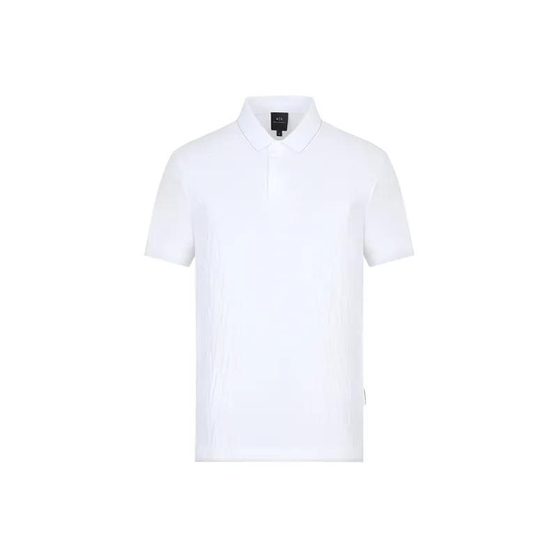 ARMANI EXCHANGE Polo Shirts Men White-0