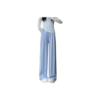 Dior Beauty Casual Pants Women's Light Blue