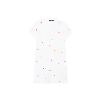 Polo Ralph Lauren Short Sleeved Dresses Women's White