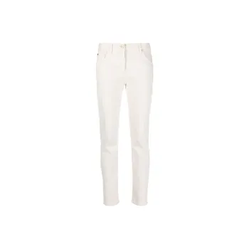 Brunello Cucinelli Mid Rise Stretched Jeans