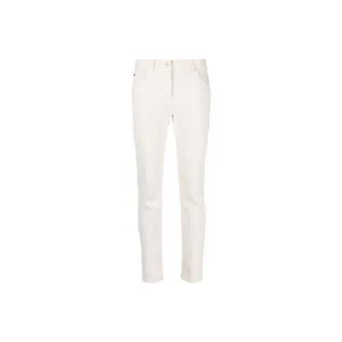 Brunello Cucinelli Mid Rise Stretched Jeans