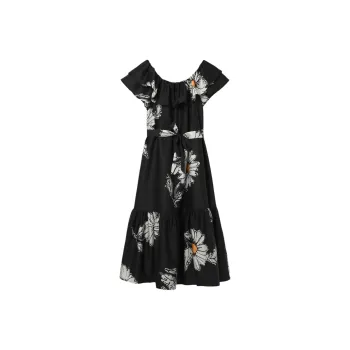 Desigual Short Sleeved Dress Women's Black