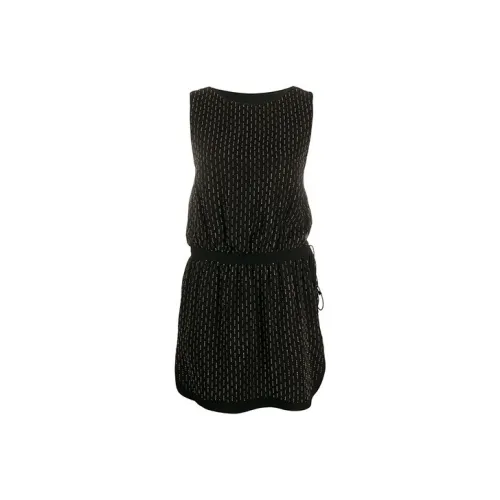 SAINT LAURENT Sleeveless Dresses Women's Black