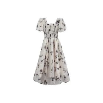 AHDO Short Sleeved Dresses Women's Multicolor